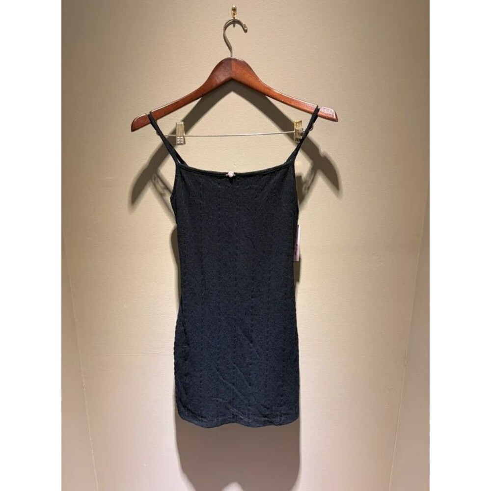 NWT Wild Fable Black Lace Tank Dress XS